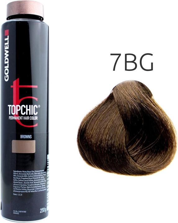 Actual product image Goldwell Topchic (7-BG medium blond beige gold)