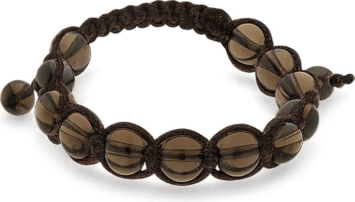 Immagine prodotto Leyda Bracciale in quarzo fumé (21 cm, Pietra colorata)