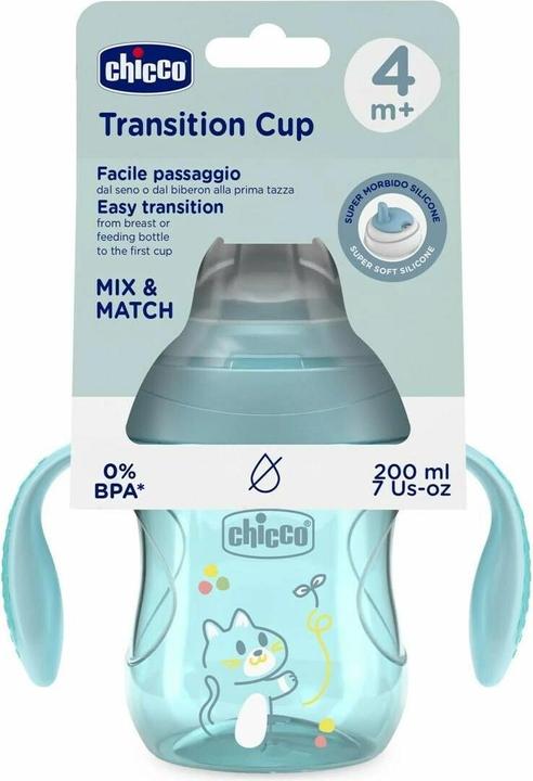 Immagine prodotto Chicco TRANSITION Cup Blue 4m+ (200 ml)