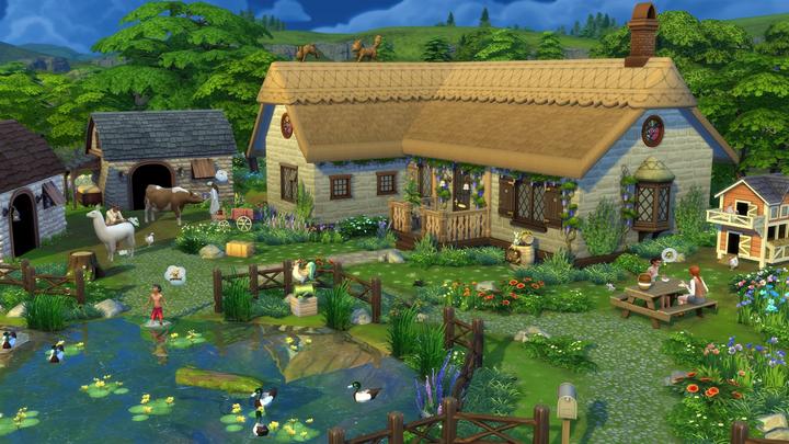Actual product image Microsoft The Sims 4 - Cottage Living (Xbox One X, Xbox Series X, Xbox One S, Xbox Series S)
