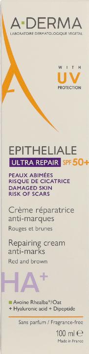 Productafbeelding A-Derma Epitheliale A.H Ultra Spf50+ Repair Cream 100ml - High Protection (SPF 50+, 100 ml)