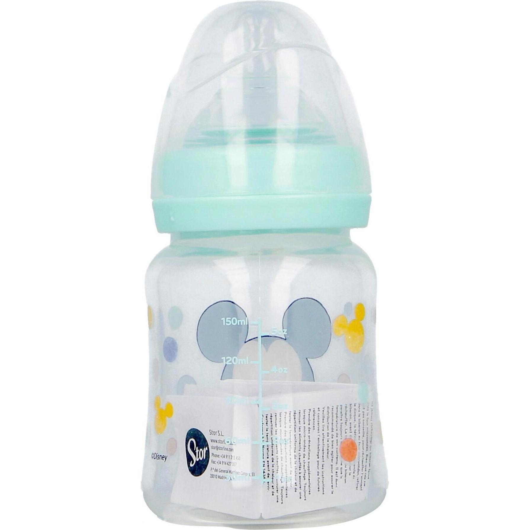 Stor Trinklernflasche Mickey Mouse 150 ml (150 ml) (13001)