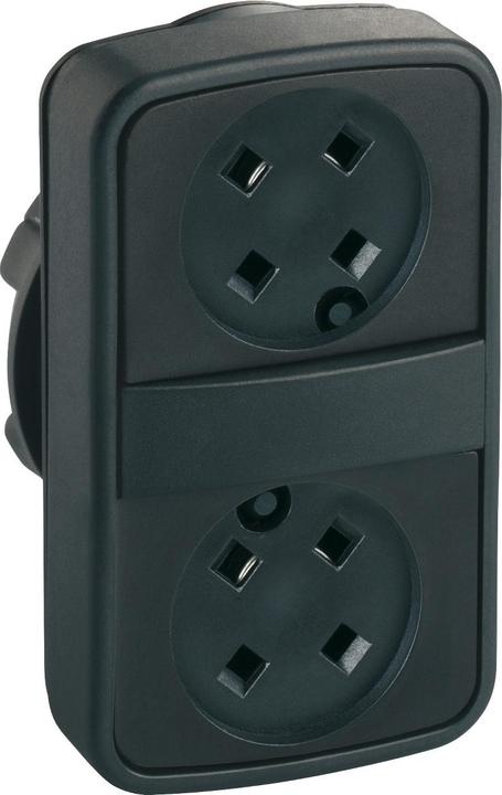 Produktbild Schneider Electric Doppeldrucktaster flach/flach Ř22 ohne ZB5AA79
