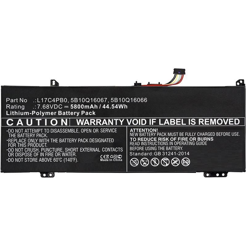 CoreParts MBXLE-BA0191 Notebook-Ersatzteil Akku (1 Zellen, 5800 mAh), Notebook Akku, Schwarz