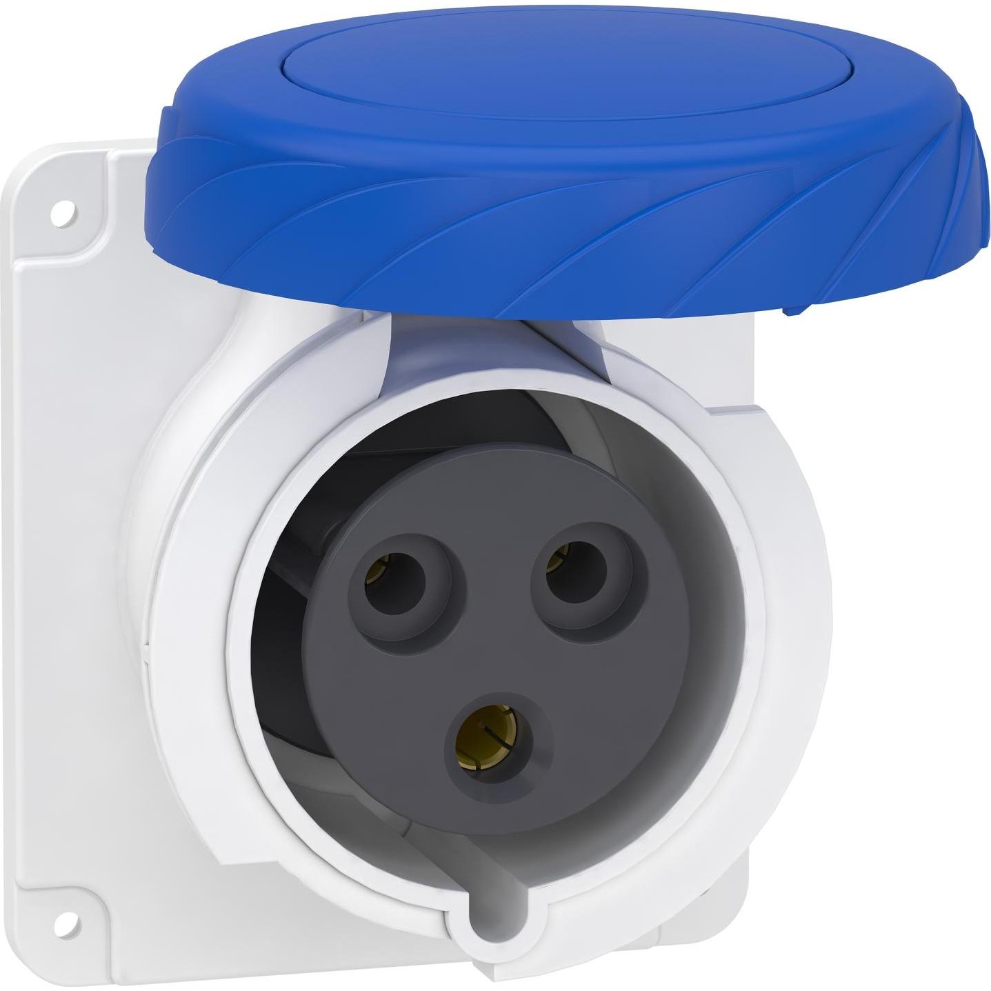 Thumbnail - Schneider Electric SE PKF32G723 Anbausteckdose Ip67 32A 230V 3P, Elektronikzubehör + Gehäuse, Blau
