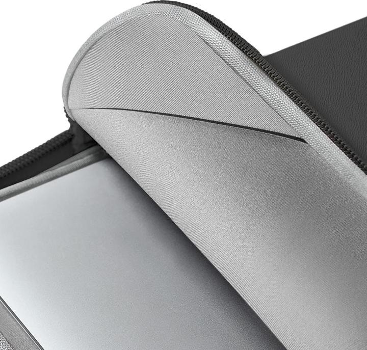 Actual product image Uniq neoprene laptop Sleeve 14" Cyprus Water-Resistant Onyx (14")
