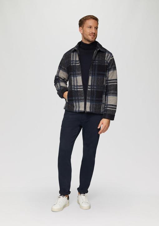 Produktbild s.Oliver Strickpullover Strukturierter Rollkragenpullover mit Naht-Details (XL)