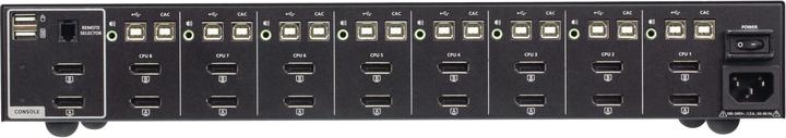 Produktbild Aten CS1148DP4C 8-Port 4K USB DisplayPort Dual Display Secure KVM Switch mit Card Reader