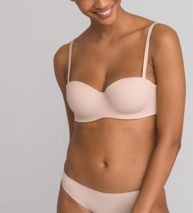 Actual product image La Redoute Collections Microfibre bandeau bra (Single pack, 85 B)