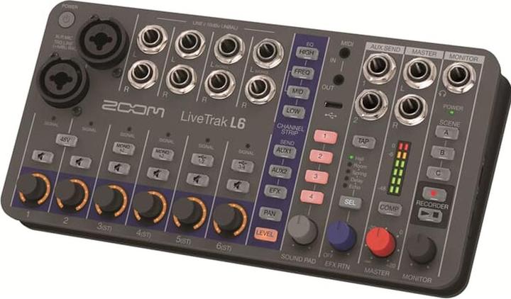 Produktbild Zoom LiveTrak L-6 (Studio- und Livemixer)
