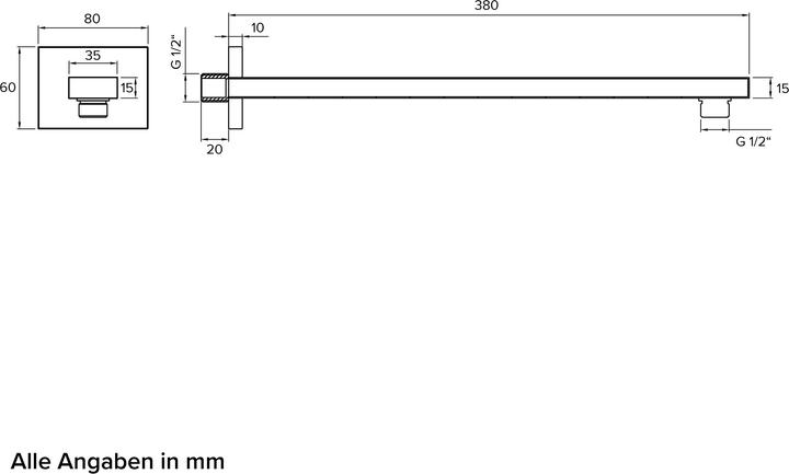 Produktbild Chris Bergen Brausearm