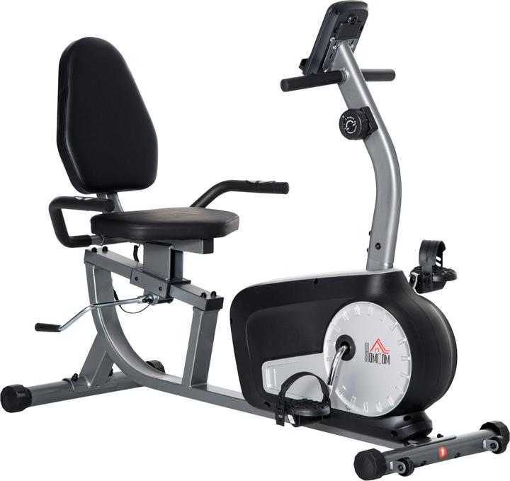 Actual product image Homcom Fitness bike with LCD screen