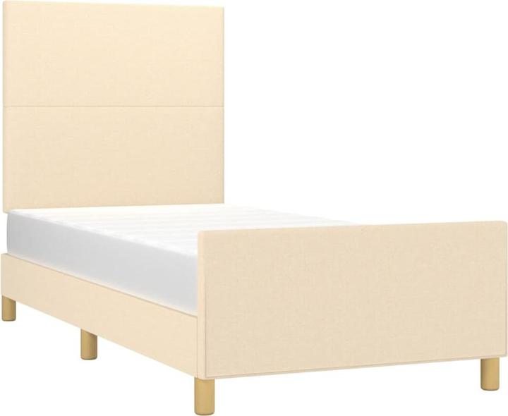 Image du produit vidaXL Bettgestell mit Kopfteil (200 x 200 cm)