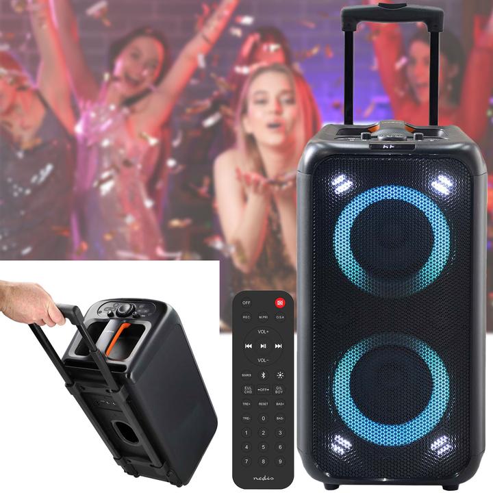 Actual product image Nedis Bluetooth party speaker (5 h)