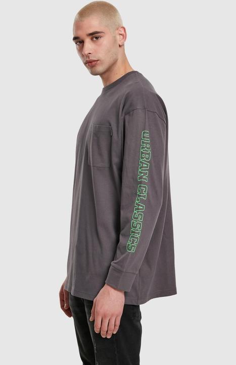 Produktbild Urban Classics Neon Logo Boxy Pocket LS (S)