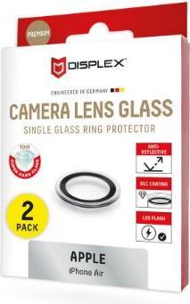 Produktbild Displex Premium Camera Lens Glass, Kamera Schutzglas, Einzelringe (1 Stück, Apple iPhone Air)