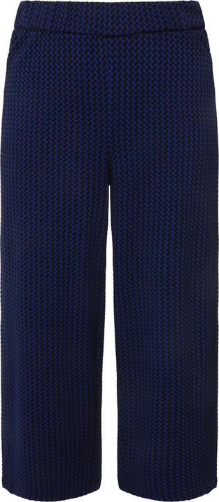 Image du produit Ulla Popken Jupe-culotte Sienna à coupe ajustée, matière texturée et ceinture élastique (48)