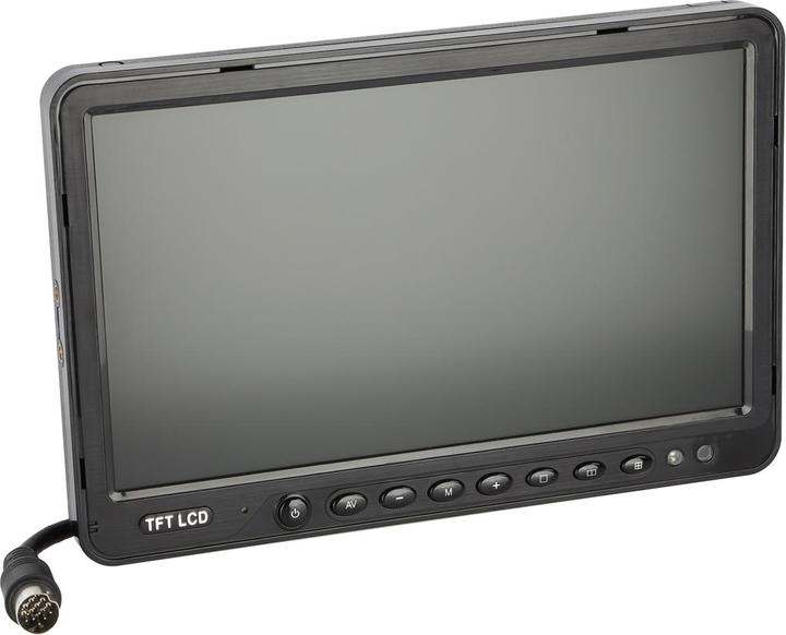 Actual product image ACV 10 monitor universal 4 video inputs split screen