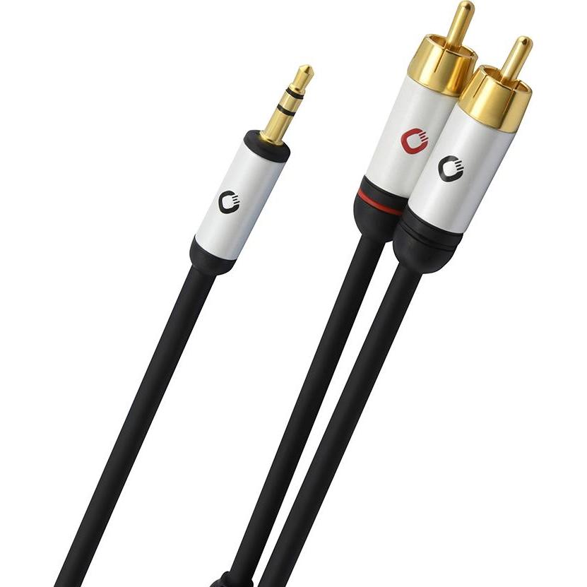 Thumbnail - Oehlbach iConnect (3 m, 3.5mm Klinke (AUX), Cinch), Audio Kabel