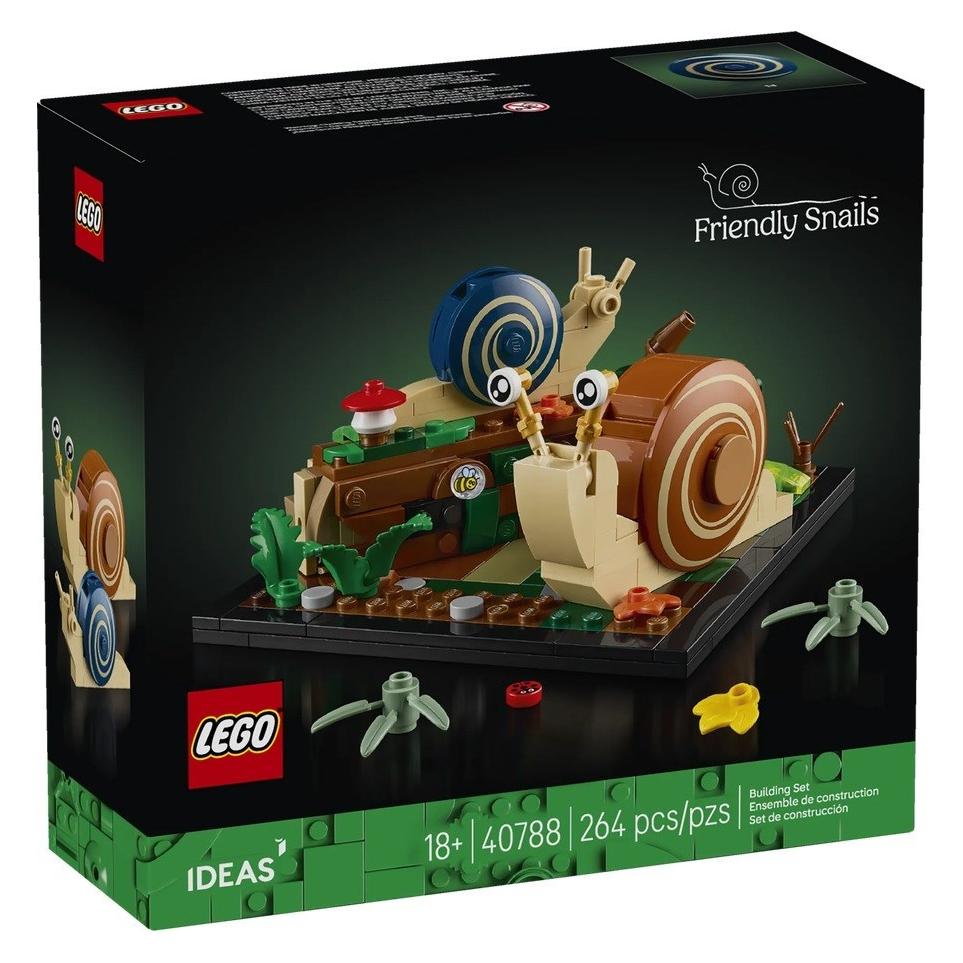Lego Schattige Slakken (40788, Lego Ideeën)