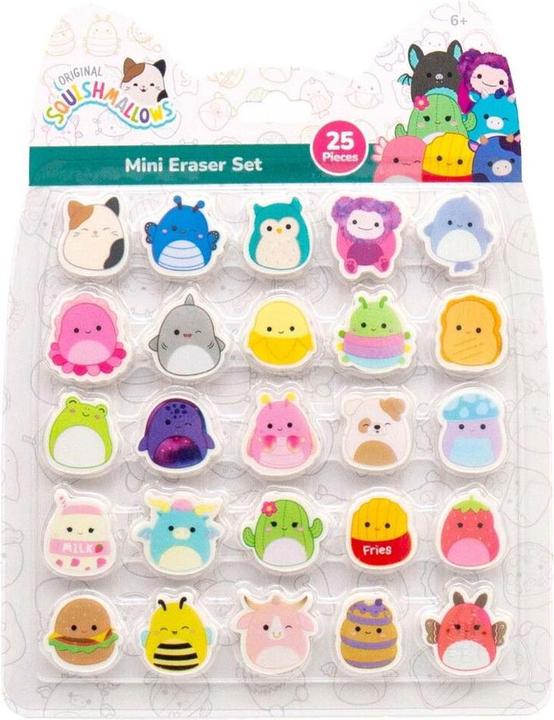 Squishmallows - Eraser Set 25 Pcs - (333-231675)