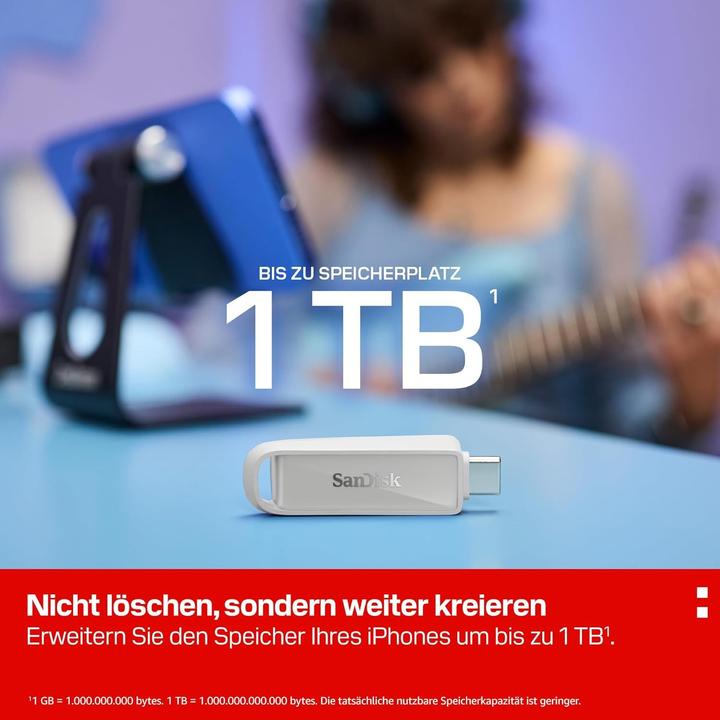 Immagine prodotto SANDISK Phone Drive USB-C Arctic White 512GB (512 GB, USB-C)