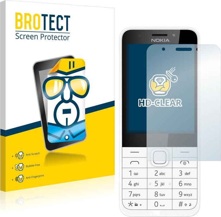 Actual product image BROTECT Screen Protector Clear (2 Piece, Swisstone SC 230)