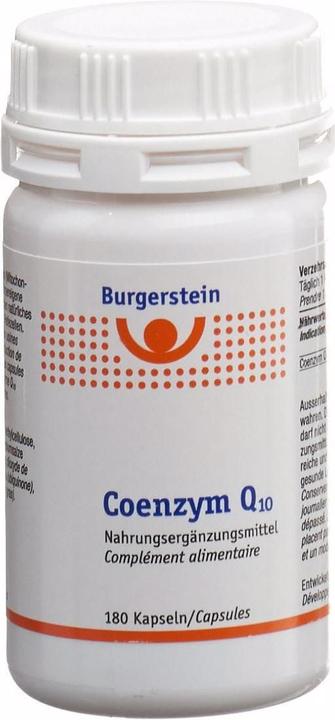 Produktbild Burgerstein Coenzym Q10 (180 Stück, Kapseln, 54 g)