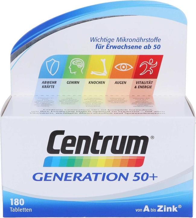 Centrum Generation 50+ (180 Stk., Tabletten, 326 g)
