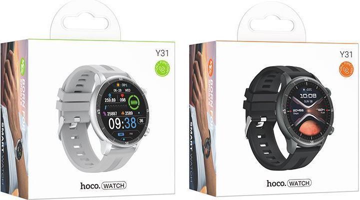 Produktbild Hoco Other Computer Accessory Smartwatch 1,46" TFT IP67 with call function Y31 black (46 mm)