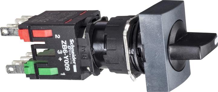 Actual product image Schneider Electric 16mm Selector Switch 3 Pos. 1NO 1NC