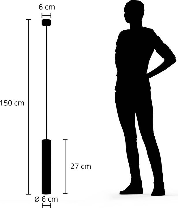 Image du produit Arcchio Ejona Lampe à suspendre H27 Black (GU10)