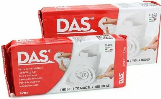 Actual product image Das Modelling clay