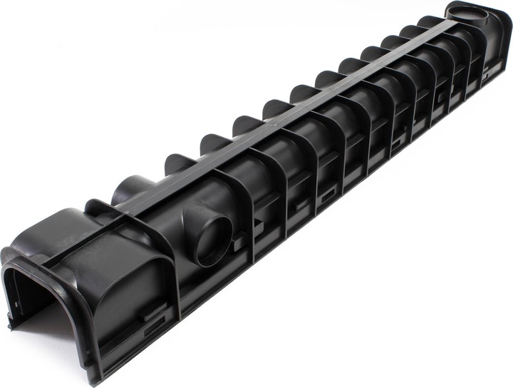 Actual product image Wiltec Drainage Storm Ground Channel 5x1m 12.5t Heelguard Cast Iron Rain Waste Sewage Water Drain