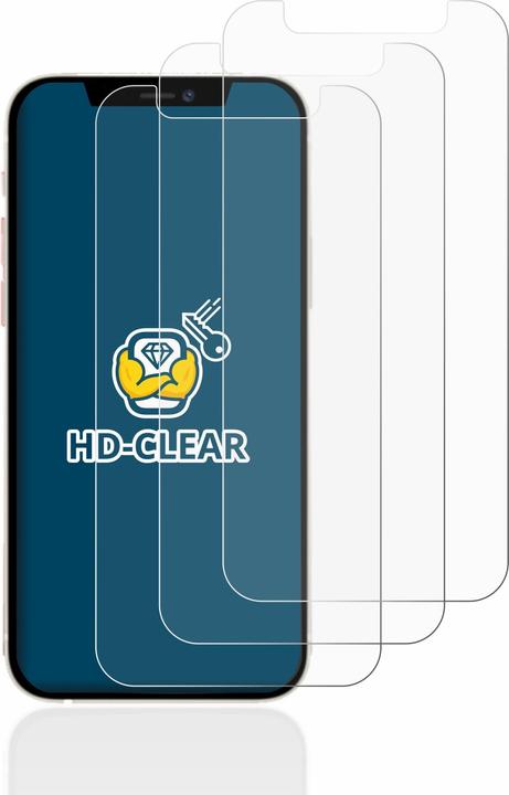 Produktbild BROTECT Schutzfolie Displayschutz Klar (6 Stk., Apple iPhone 12 mini)