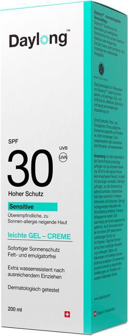 Image du produit Daylong Crème Gelée (Gel solaire, SPF 30, 200 ml)