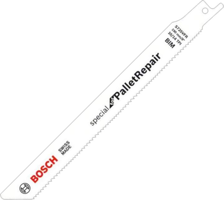 Actual product image Bosch Professional Zubehör PRO Pallet Repair S725VFR sheet, 1.25 x 19 x 190 mm, 100 pcs.