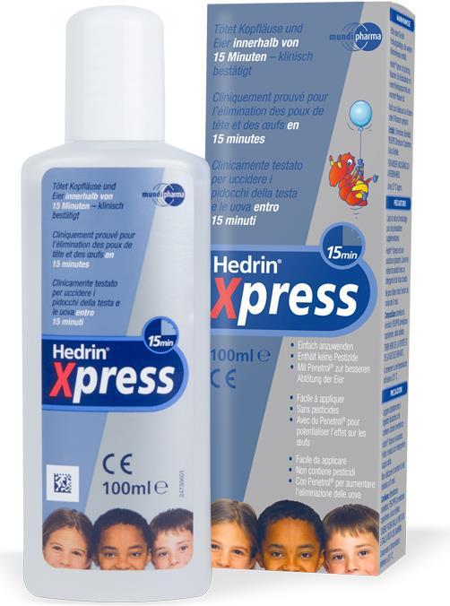 Produktbild Hedrin Xpress (100 ml, Läuse Shampoo)