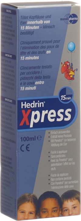 Hedrin Xpress (100 ml, Shampooing anti-poux)