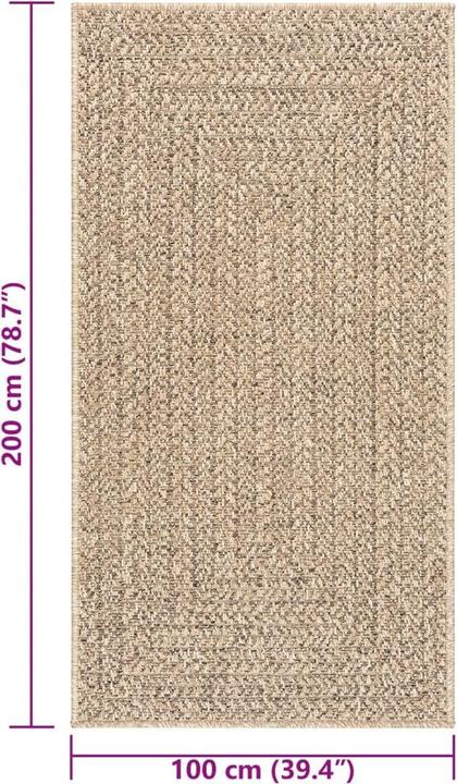 Produktbild vidaXL Teppich (100 x 200 cm)