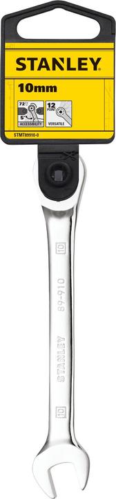 Actual product image Stanley Ratchet ring spanner (10 mm)