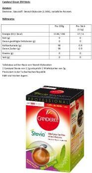Immagine prodotto Canderel STEVIA VERDE -Dolcezza sul tavolo (275 g)