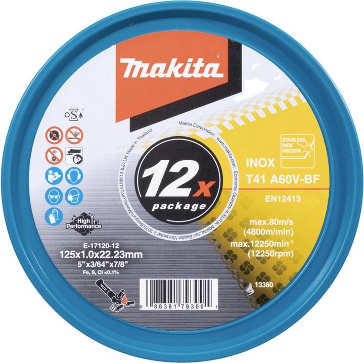 Produktbild Makita Trennscheibe INOX 125 mm