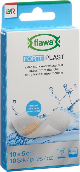 Actual product image Flawa Forte Plast plaster strips 5x10cm (10 x)