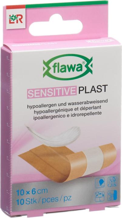 Produktbild Flawa Plast Pflasterstreifen 6x10cm (10 x)