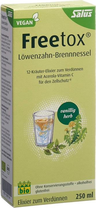 Produktbild Salus Freetox Elixier Löwenzahn Brennnessel Bio (1 Stk., Sirup, 250 ml)