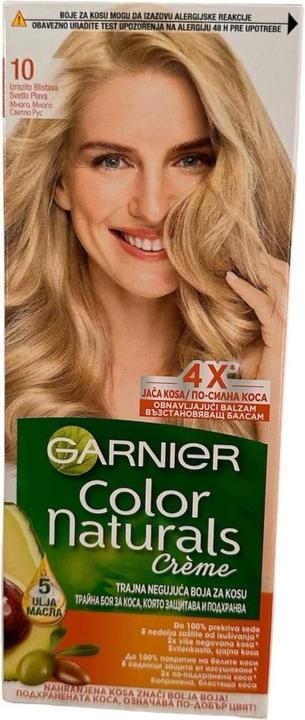 10 Zeer zeer licht blond