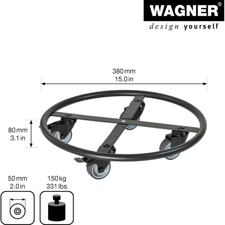 Produktbild Wagner System Rolluntersetzer ø 380 mm GH7012