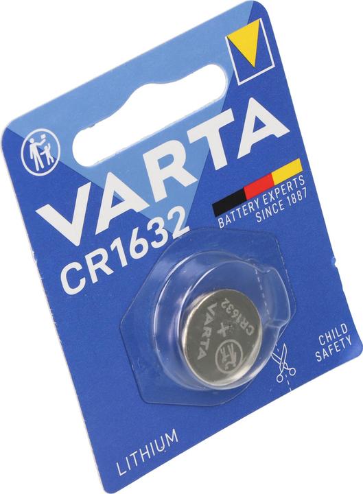 Varta CR1632 Lithium Batterie 3 Volt 140mAh (CR1632, 140 mAh)