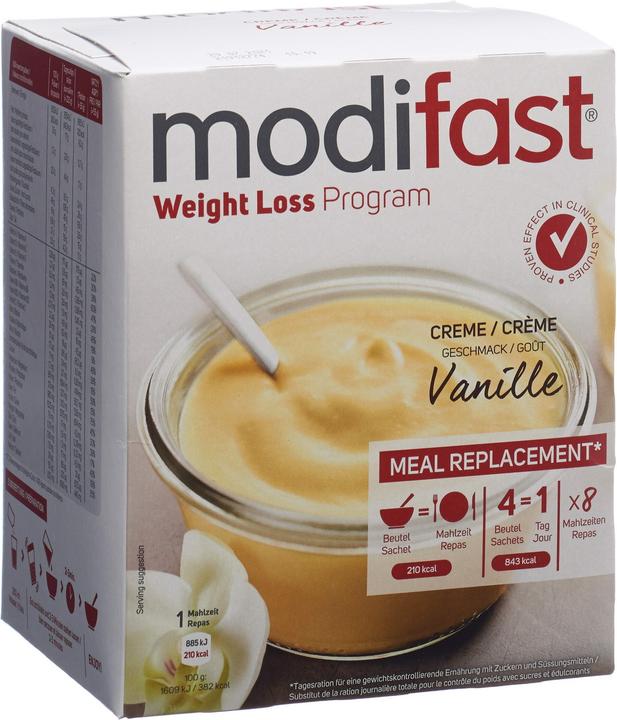 Image du produit Modifast Programm Crème Vanille (8 pièce(s), Beutel, 55 g)